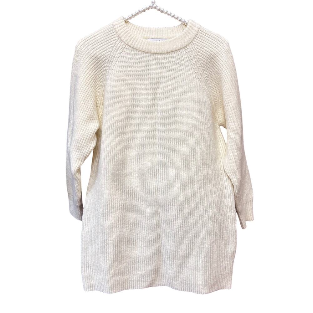 Petal and Pup Knit Wool Blend Mini Sweater Dress Size‎ Medium Pullover Feminine